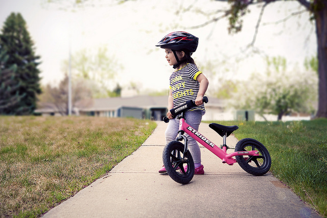 girl on bike